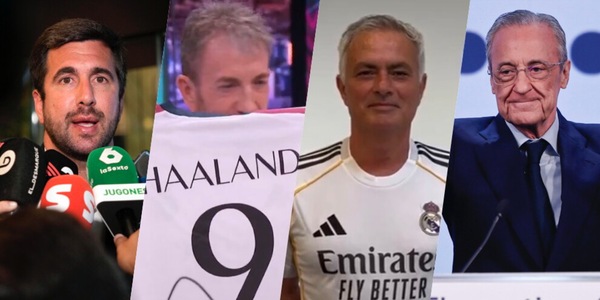 “Haaland al Real Madrid!”, Perez replica con Mourinho IA: la guerra elettorale approda in tv