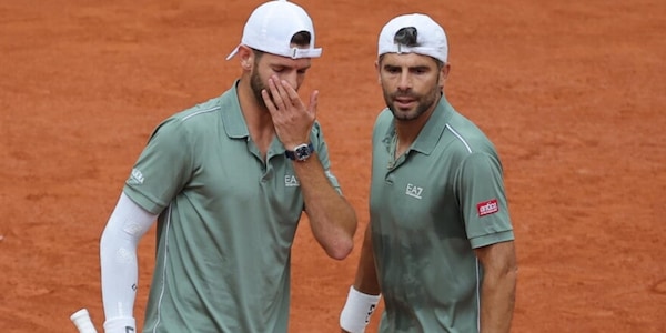 Bolelli-Vavassori si arrendono in semifinale: Granollers-Zeballos in finale al Roland Garros