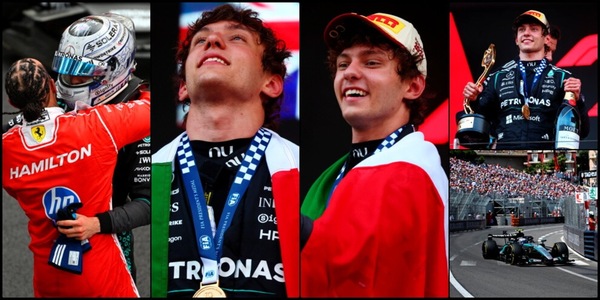 Antonelli nella storia, è il più giovane a vincere a Montecarlo: sul podio col tricolore
