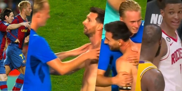 “Ti ricordi chi sono?”: il figlio dell’ex Barcellona sorprende Messi così! Quel precedente di LeBron...