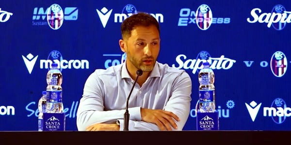 Tedesco: "Il Bologna è una grande società, vogliamo giocare in maniera propositiva"