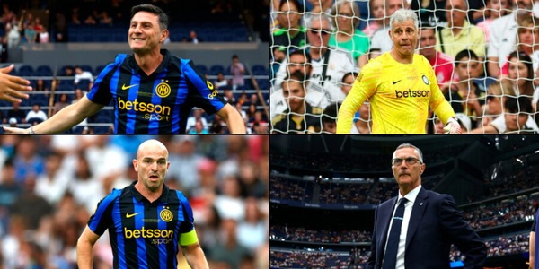 Inter e Real Madrid si sfidano nel Corazon Classic Match: da Zanetti a Cambiasso, vecchie glorie in campo