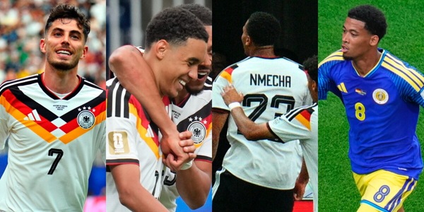 Havertz doppietta, Musiala-Nmecha gol: la Germania brilla all’esordio! Comenencia, una rete per la storia