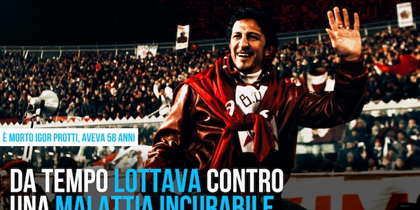 Calcio in lutto, è morto Igor Protti