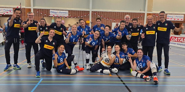 Sitting Volley: la Nazionale Femminile trionfa nel Dutch Tournament di Assen