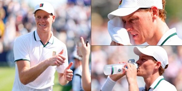 A Londra caldo asfissiante! E Sinner prende le contromisure prima di Wimbledon