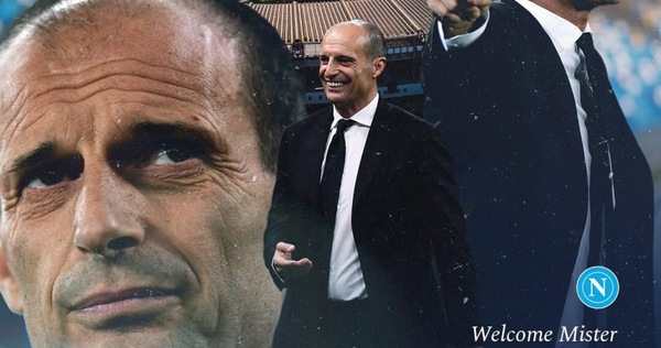 Allegri al Napoli: è ufficiale! Il tweet di De Laurentiis e il comunicato del club