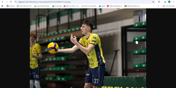 Volley Mercato: il Volley Tricolore ingaggia Alessandro Storchi