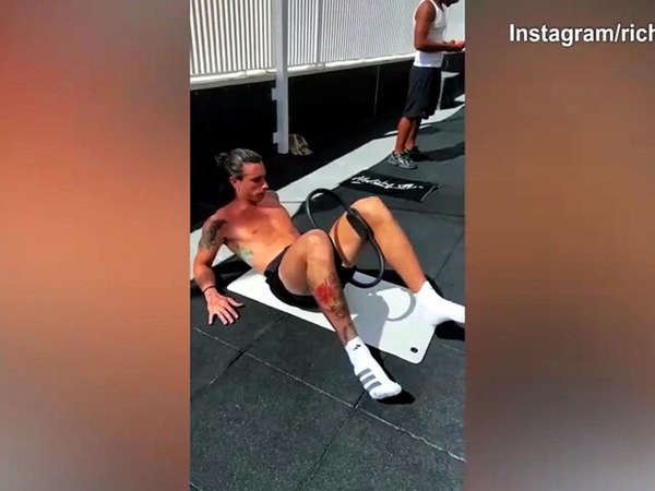 Arsenal, il lavoro in palestra di Calafiori
