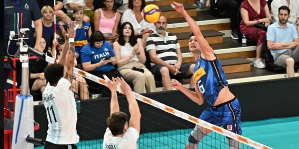 L'Italia batte l'Argentina in amichevole in quattro set