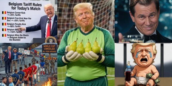 "Trump, 4 pere e fuori dai Mondiali". USA-Belgio, tifosi scatenati dopo il caso Balogun: le ironie social
