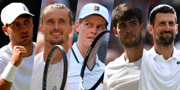 Sinner dominante al comando, Zverev sorpassa Alcaraz! Djokovic e Cobolli...: classifica Atp live