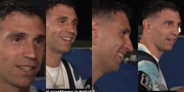 "Ti aspettiamo in Italia?": Dibu Martinez, la risposta fa sorridere e sperare i tifosi Juve