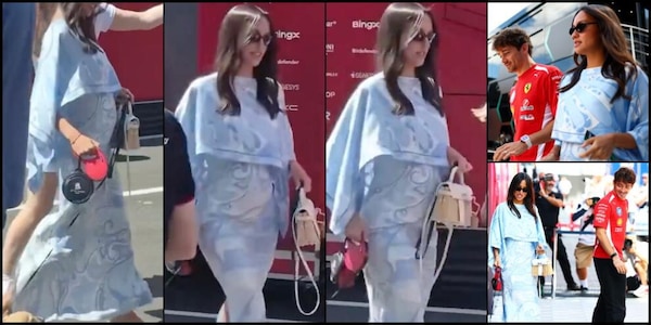 Leclerc papà, Alexandra è incinta: le riprese dal paddock Ferrari non lasciano dubbi