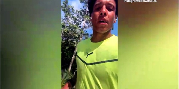 Witsel di corsa anche in vacanza