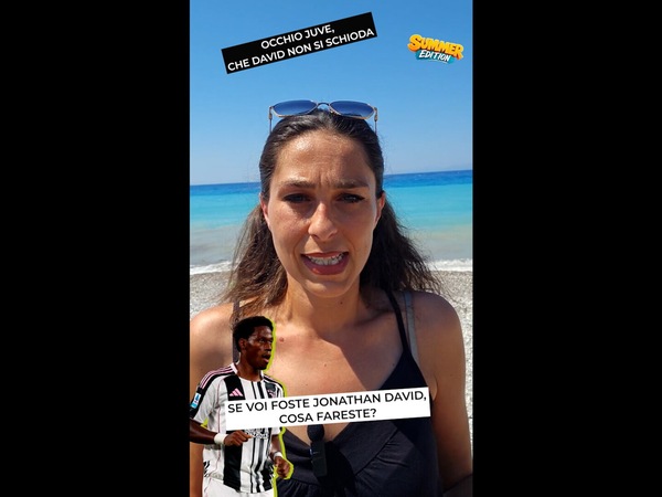 Occhio juve, che David non si schioda