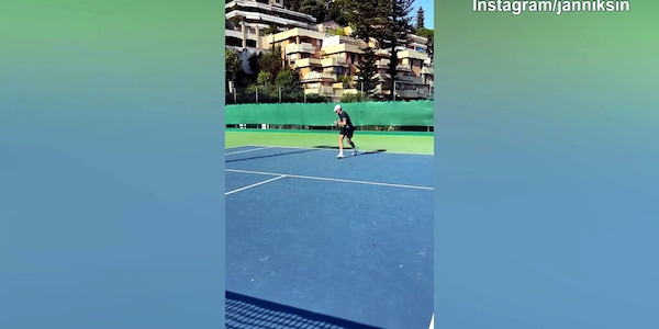 Tennis, Sinner torna al lavoro a Monte-Carlo