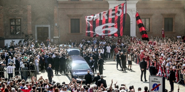 La Chiesa, la curva e le lezioni di Baresi
