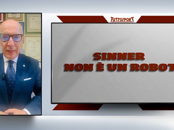 Sinner non è un robot