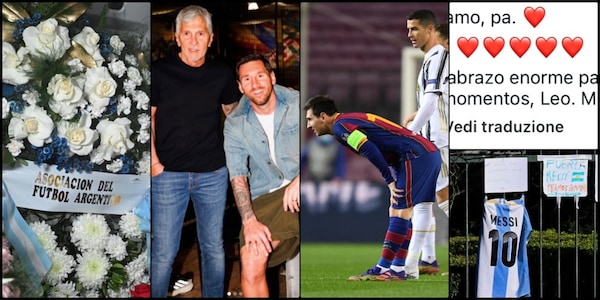 Messi, l'addio a papà Jorge è struggente: "Non so come andare avanti". CR7 si stringe all'argentino