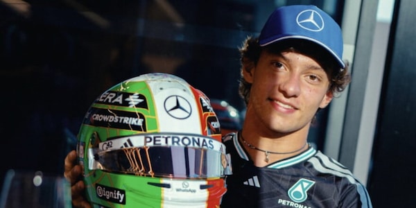 Kimi Antonelli celebra Valentino Rossi e l’Italia: casco speciale per il GP di Monza