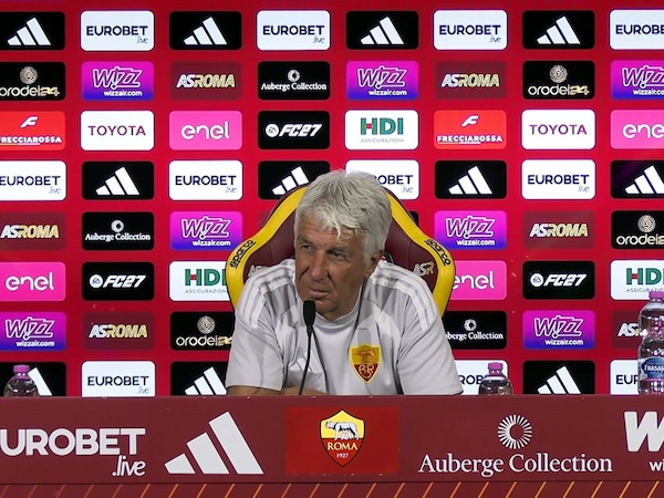 Gasperini: "Totti? Ceno con chi voglio"