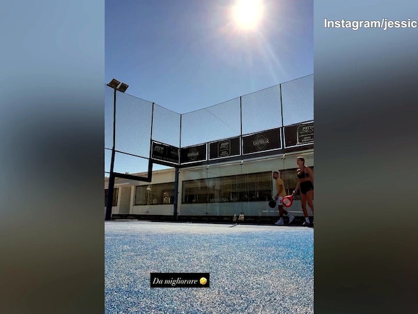Jessica e Ciro, giornata di Padel in coppia