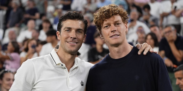 Bolle e Sinner, l'altro Juve-Milan tra danza e tennis