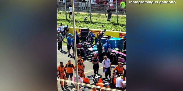 Gp Monza, Agustina presente alla corsa