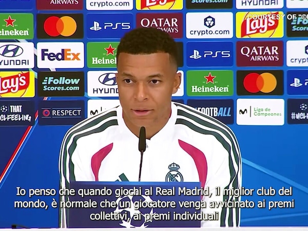 Mbappè: "Pallone d'Oro? Penso di meritarlo"