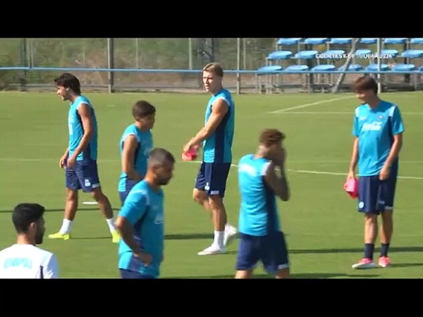 Napoli, allenamento prima dell'Arsenal
