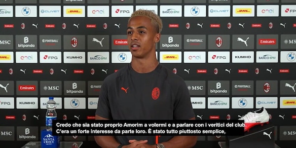 Hutchinson: "Io al posto di Leao? No, ma voglio incidere come lui"