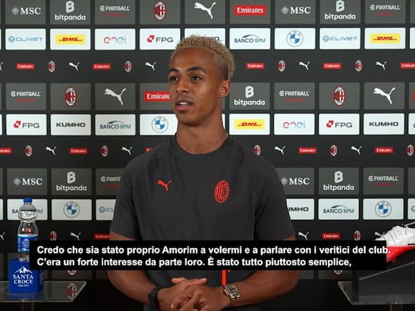 Hutchinson: "Io al posto di Leao? No, ma voglio incidere come lui"