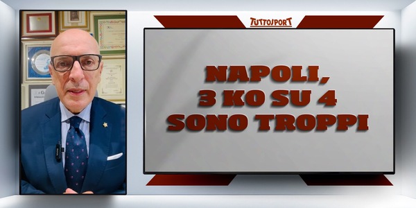 Napoli, coraggio Allegri: dentro energie nuove o sarà crisi