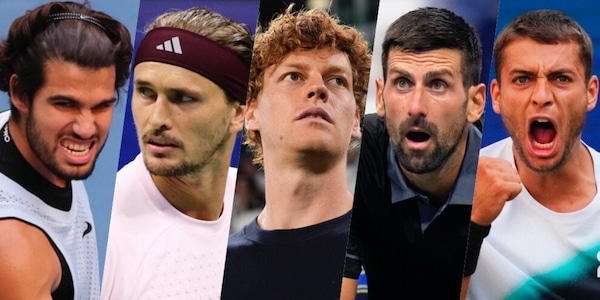 Sinner leader ma Zverev è più vicino, Djokovic fuori dalla top 10! Alcaraz-Cobolli...: classifica Atp live