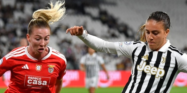 Juve, esordio amaro per le Women in Champions: il Benfica vince allo Stadium