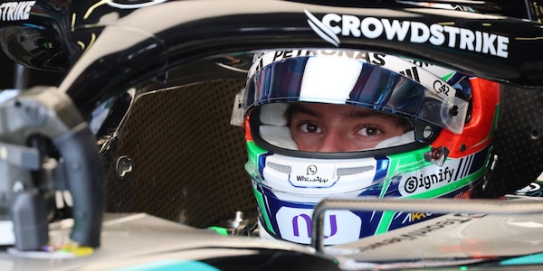 Antonelli, pensa a Monza e vai! Kimi: "Un errore stupido e non necessario, ora piedi per terra"