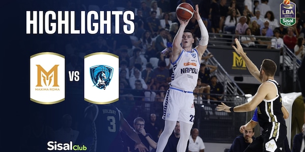 Maxima Roma - Napoli Basketball | Highlights Serie A SisalClub 2026/27