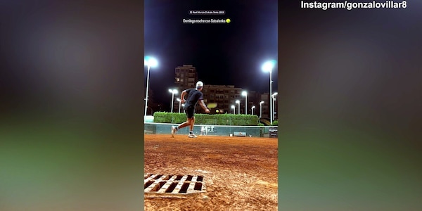 Roma, ricordi Villar? Eccolo giocare a Tennis