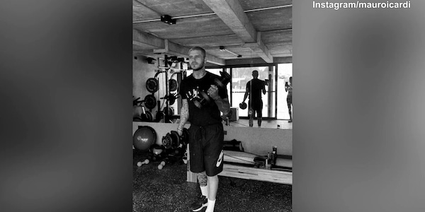 Mauro Icardi lavora senza sosta in attesa di una squadra