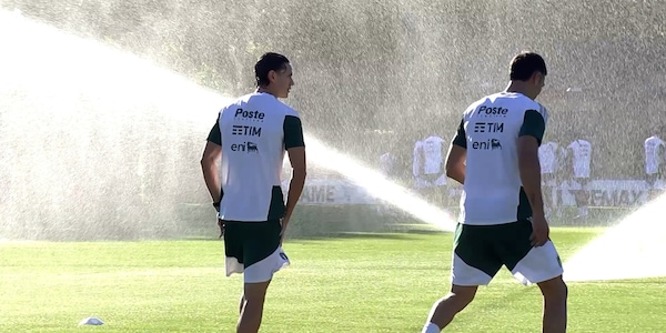 Italia, gli Azzurri in campo a Coverciano