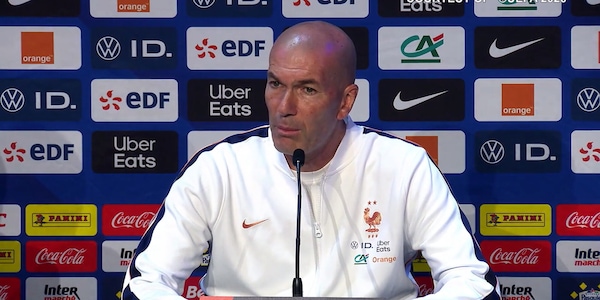 Zidane: "Attenzione all'Italia"