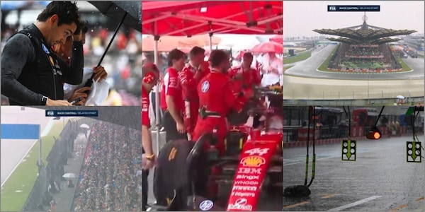 Temporale fortissimo a Sepang: l'attesa dei piloti F1 sotto il nubifragio