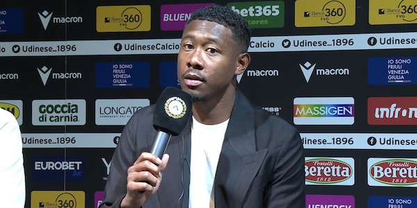 Alaba si presenta: "Altre di Serie A e non solo su di me. Perché ho scelto l'Udinese"