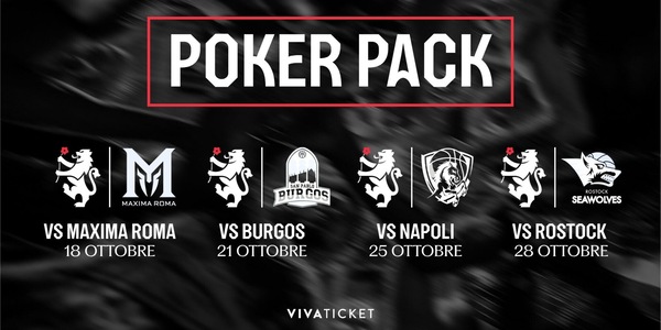 Baglietto Derthona: i n vendita i biglietti della gara di EuroCup e il Poker Pack di ottobre