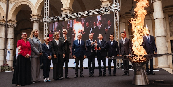 Torino ha acceso la Fiaccola della Changchun 2027 Winter Universiade