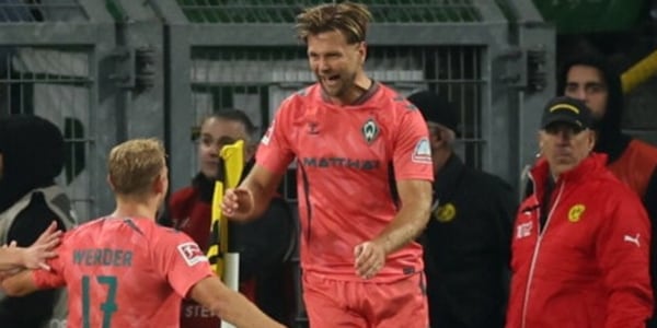 Fullkrug beffa il Dortmund al 92' e salva il Werder Brema. Lione ko, paura Openda. Pari Espanyol