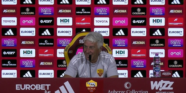 Gasperini: "Passione tifosi della Roma è contagiosa"