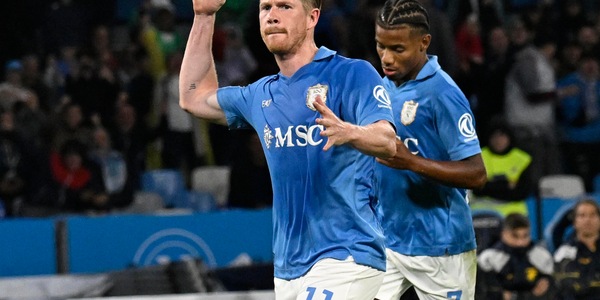 Serie A: doppio De Bruyne e Lang, il Napoli stende il Frosinone al Maradona
