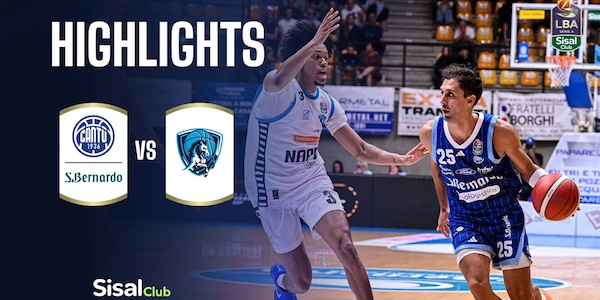 Acqua S.Bernardo Cantù - Napoli Basketball | Highlights Serie A SisalClub 2026/27